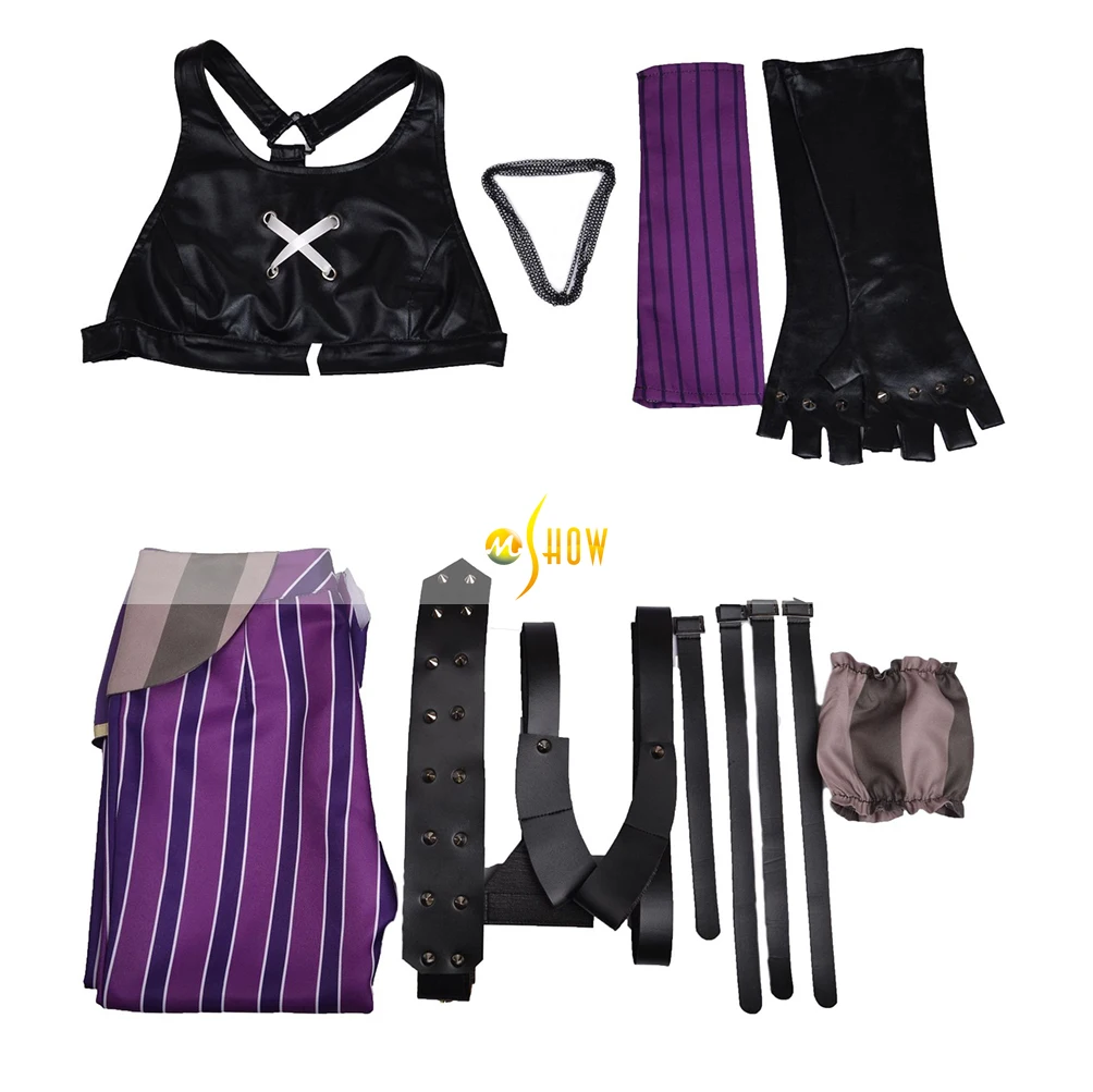 LOL Arcane Jinx Costume For Women League Of Legend Cosplay Jinx  Cosplay Outfit