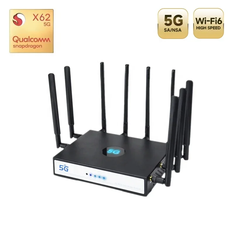 LSUN MF5200 5G Wireless indoor router with sim card wifi6 5g CPE global network 3400mbps 128 WiFi users