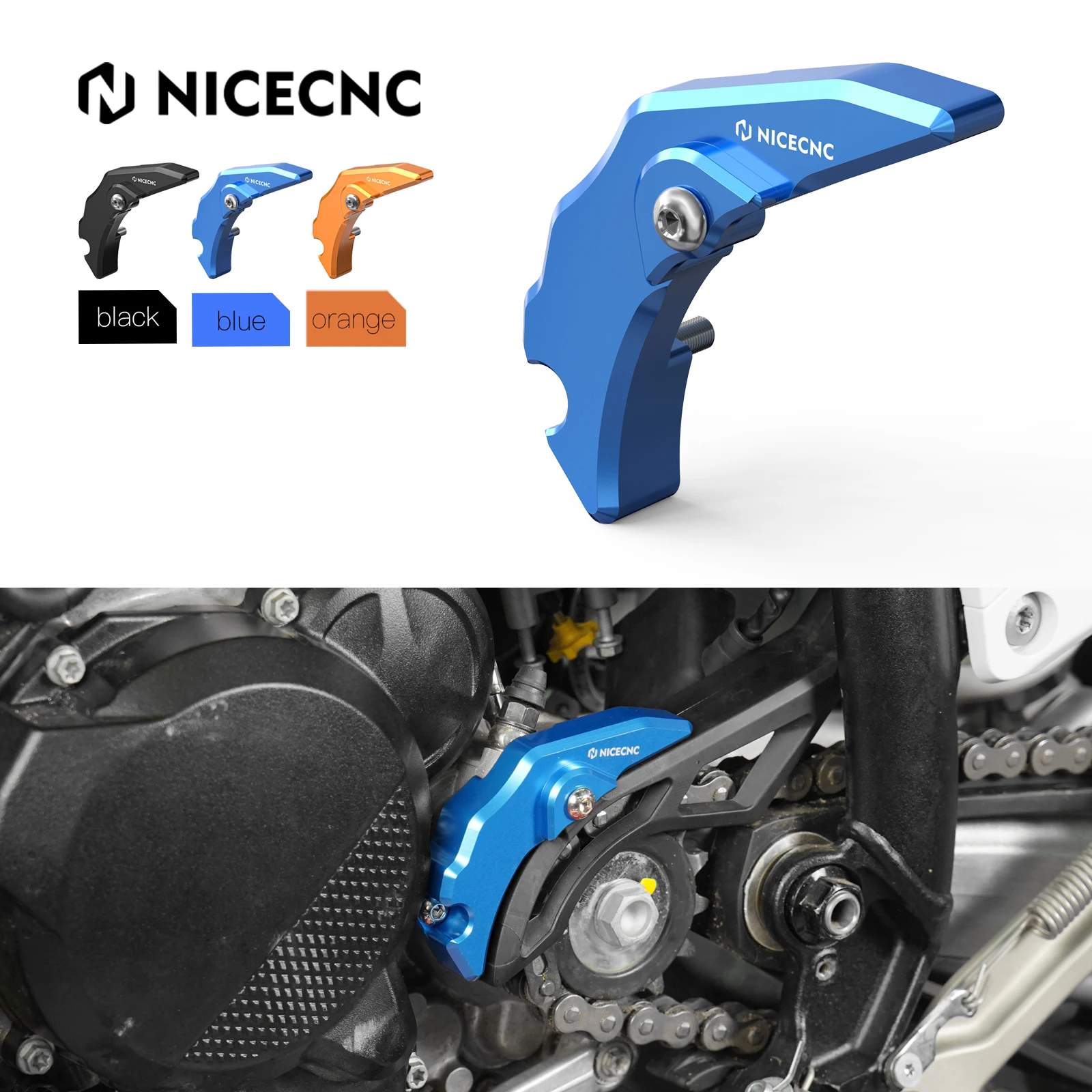 NICECNC For 2024 Husqvarna TE 300 TE 250 TX 300 TX300 2023-2024 Motorcycle Clutch Slave Cylinder Cover Guard Protector Aluminum