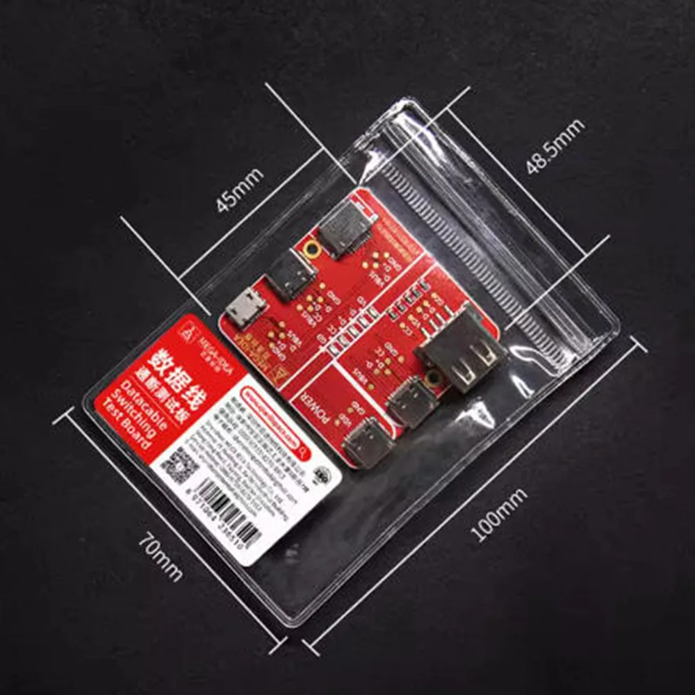 Data Cable On-off Test Board for Mobile Phone USB Type-C Lightting Date Line Detection Panel