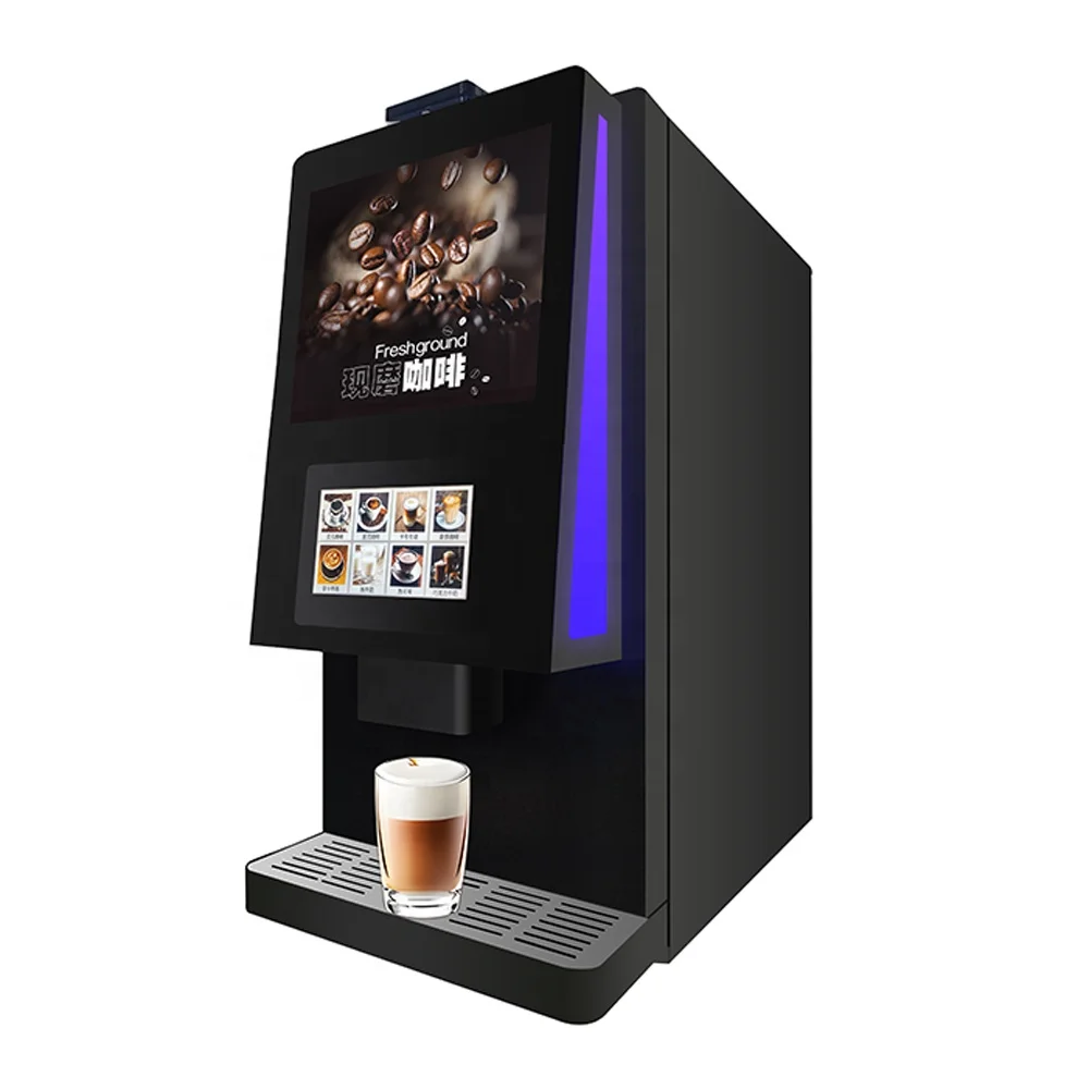 SUPIN 408D-MX Business Coin Smart Hot And Cold Fully Automatic Coffee Vending Machine With Payment