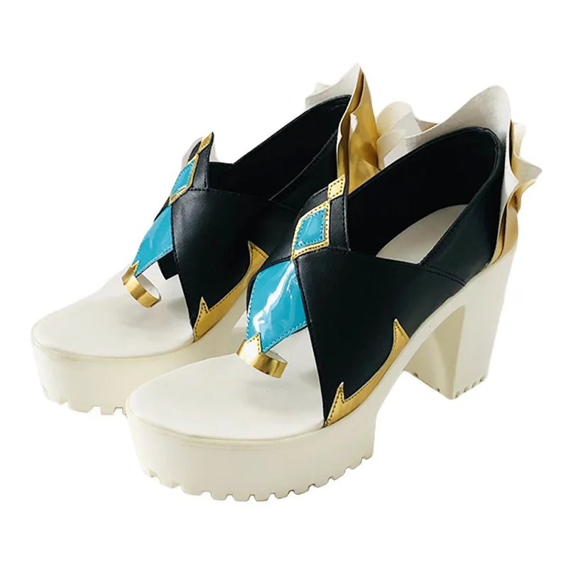 Sklep z cosplayami Yu: Buty cosplay Shenhe, Halloween, Karnawał, Impreza, Boże Narodzenie, Szyte na miarę