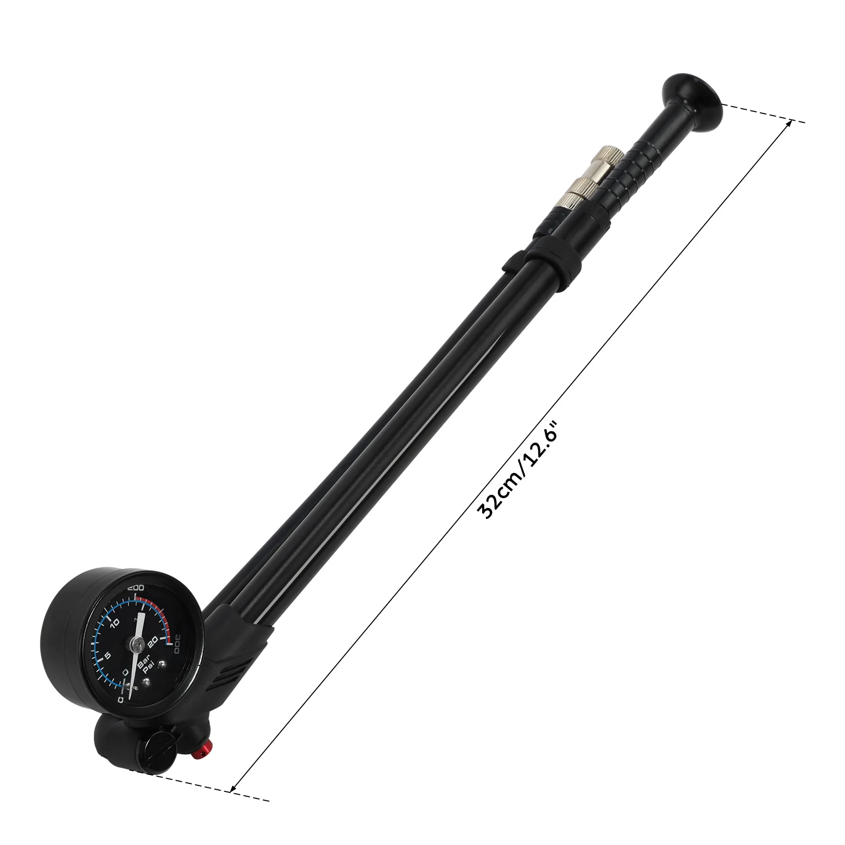 Air Shock Suspension Pump 300PSI For Harley Touring Electra Street Road Glide King