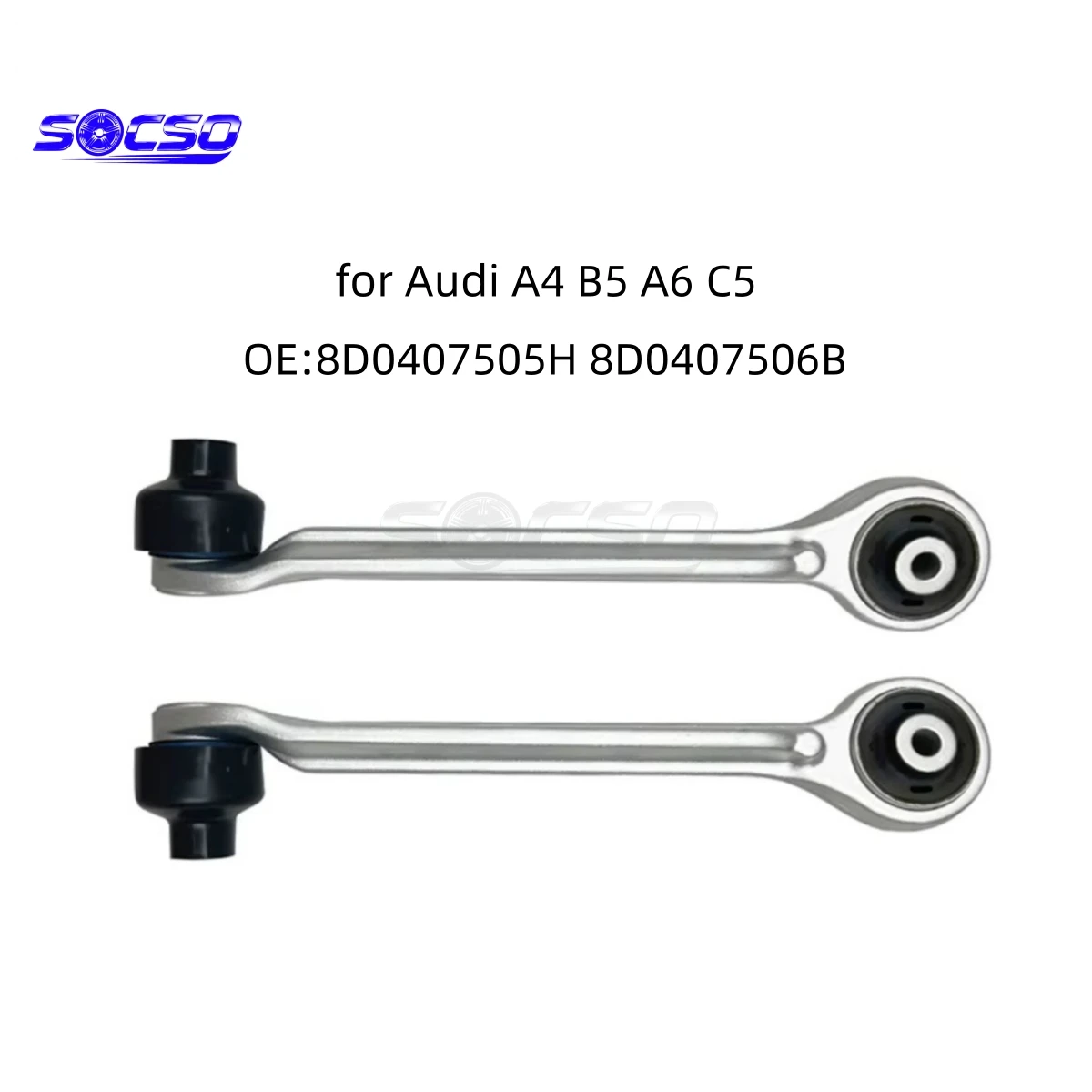 

Upper Front Left & Right Control Arm for Audi A4 B5 A6 C5 OE 8D0407505H 8D0407506B 8D0407505B 8D0407506H