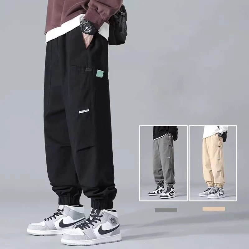 

2021 модные мужские брюки в стиле Харадзюку, уличная одежда в стиле хип-хоп, брюки-карго, мужские брюки-султанки, повседневная мужская одежда, штаны для бега, мужские брюки