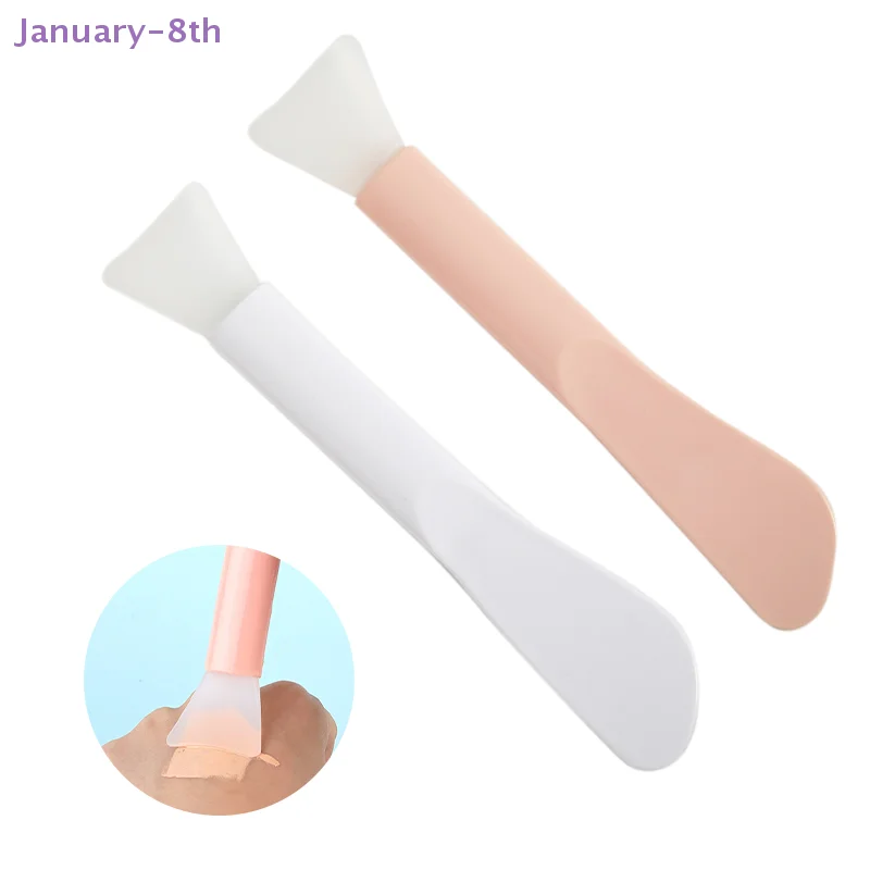 Pinceaux de maquillage en silicone pour masque facial, brosse multifonction professionnelle, fond de teint bricolage, outils de maquillage de beauté cosmétique, 1PC