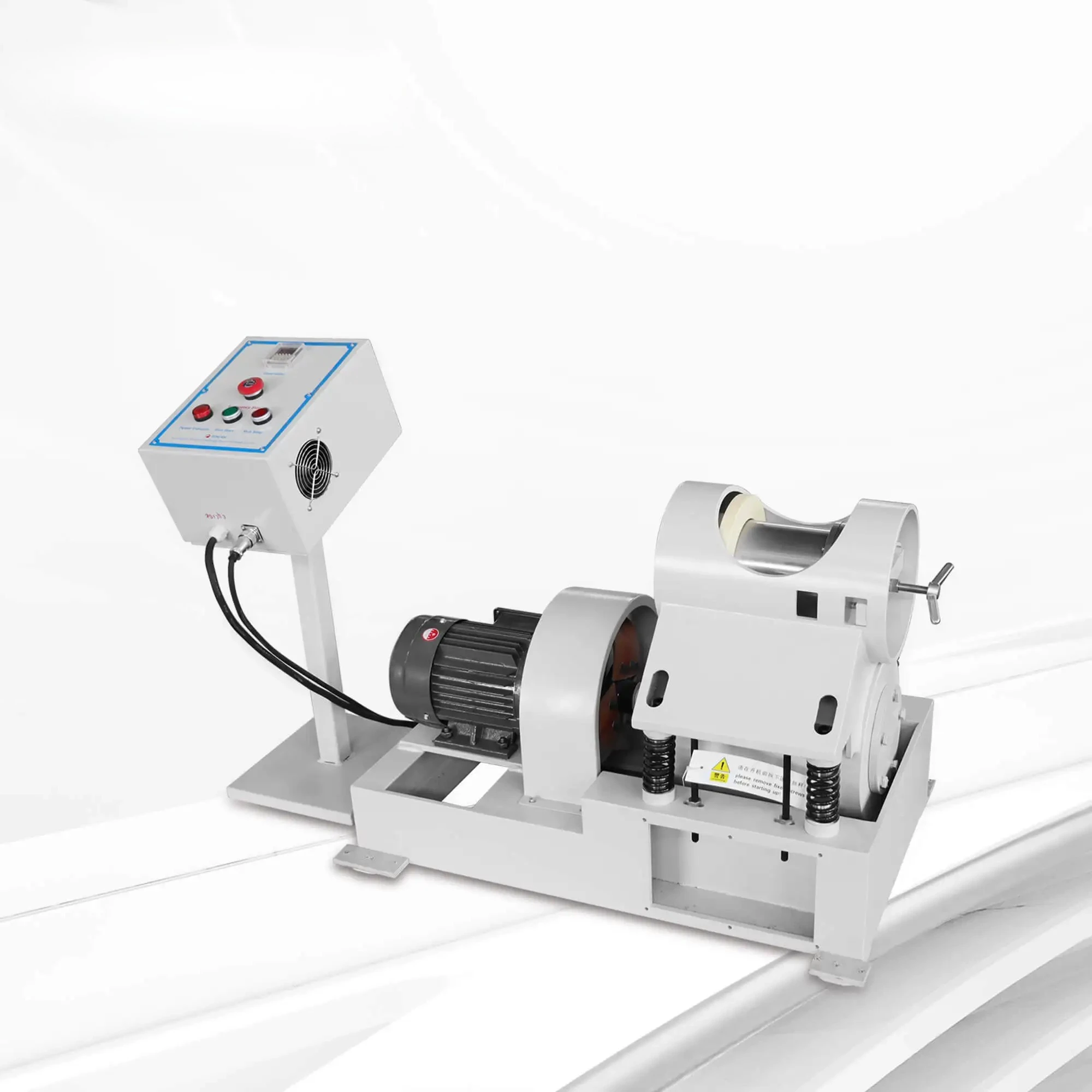 เครื่องบดแบบลูกกลิ้งสั่นสะเทือนขนาดเล็ก ZM-1 ความจุ 1 ลิตร รุ่นตั้งโต๊ะความเร็วสูงสำหรับใช้ในห้องปฏิบัติการ