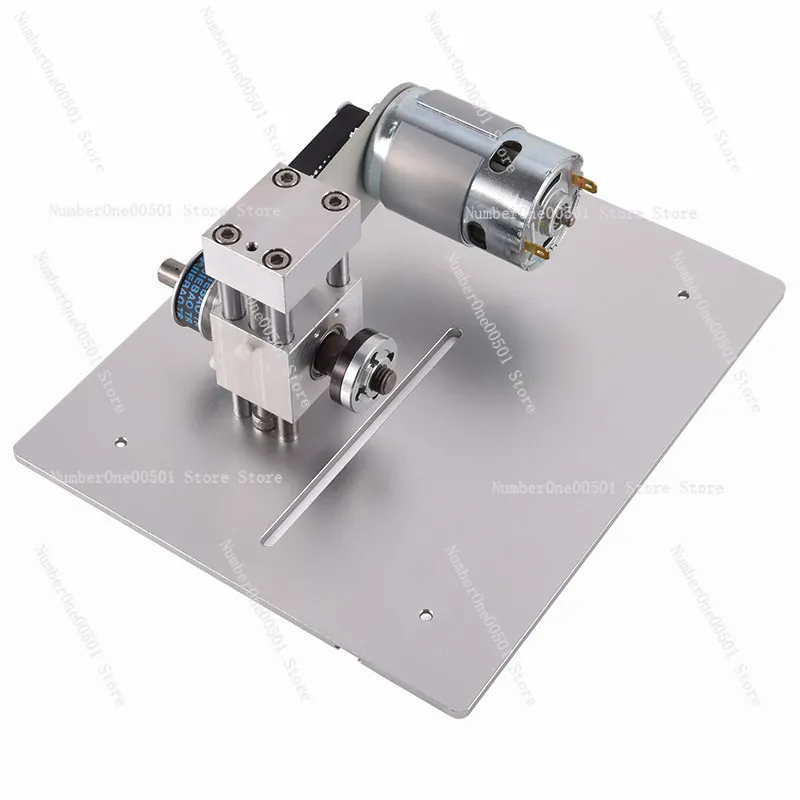 Table saw spindle Precision miniature table saw bearing holder DIY woodworking saw shaft no power cutting and grinding spindle
