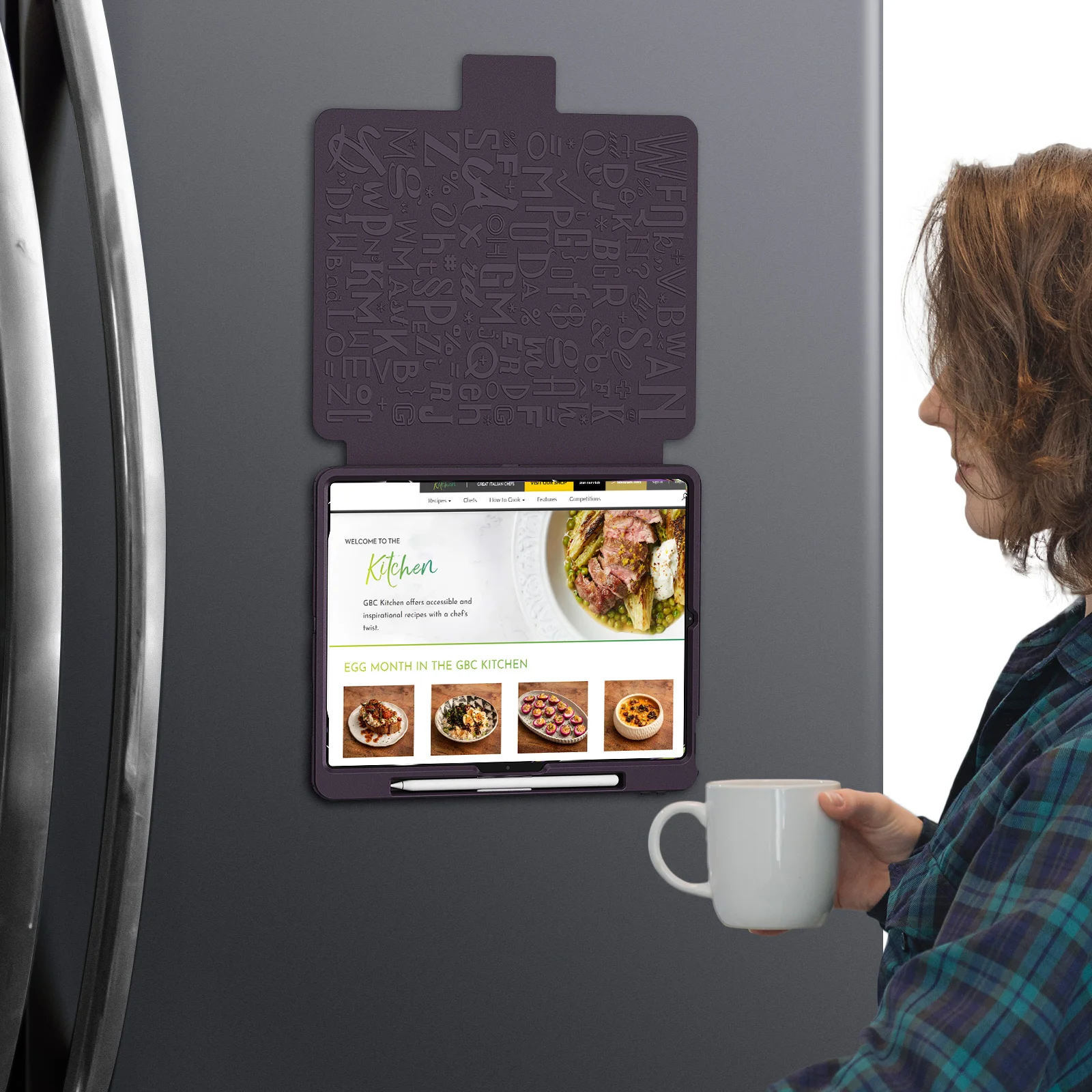 

Red Premium Business Tablet Protective Case for iPad Pro 13 2024 Pro 11 2024 Air7 th2025 10.9 10.2 9.7 Mini 6 7 th8.3 Pen holder