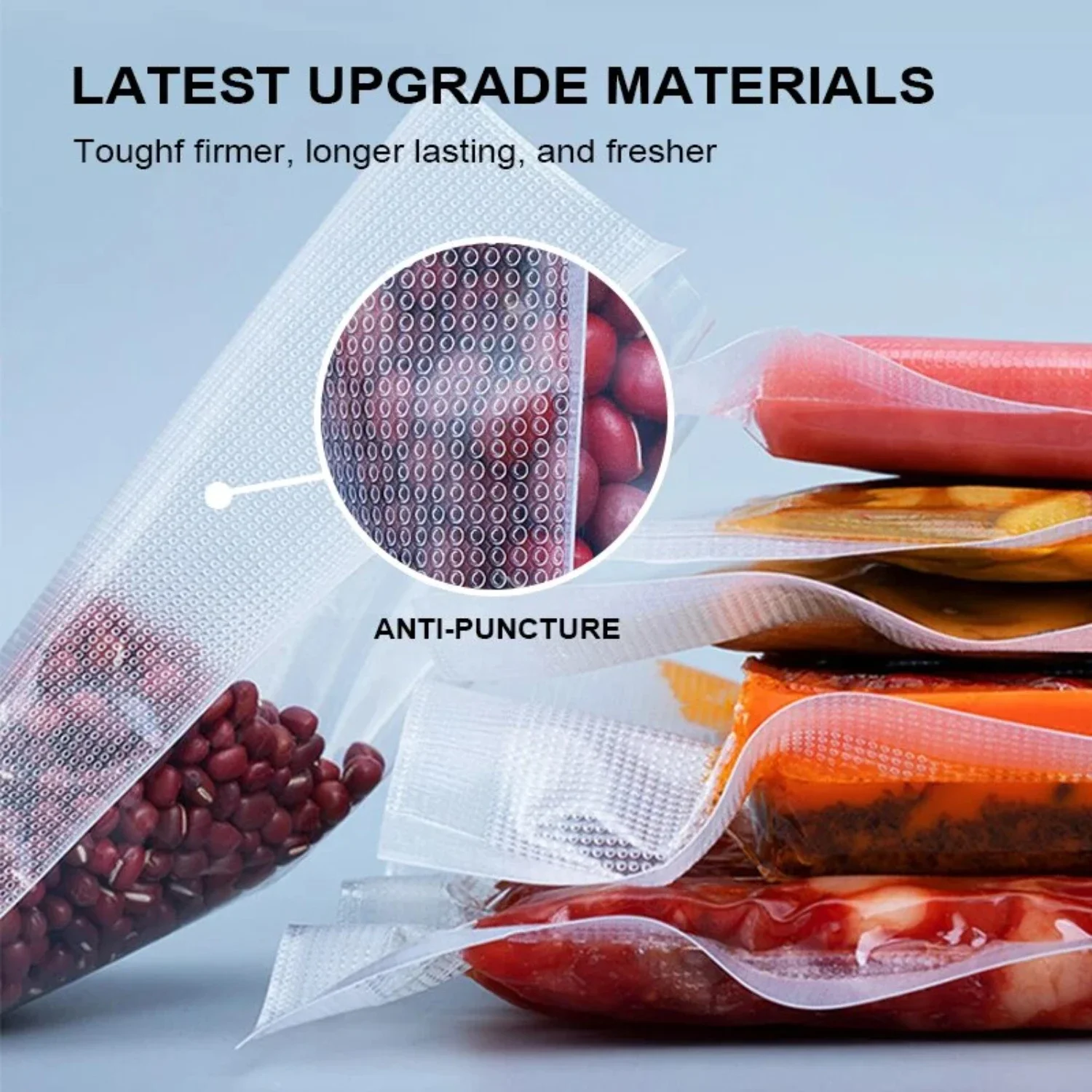 Order Now for Ultimate Convenience - Secure Your Freshness with High-Quality, Durable and Versatile Vacuum Sealer Bags - Efficie