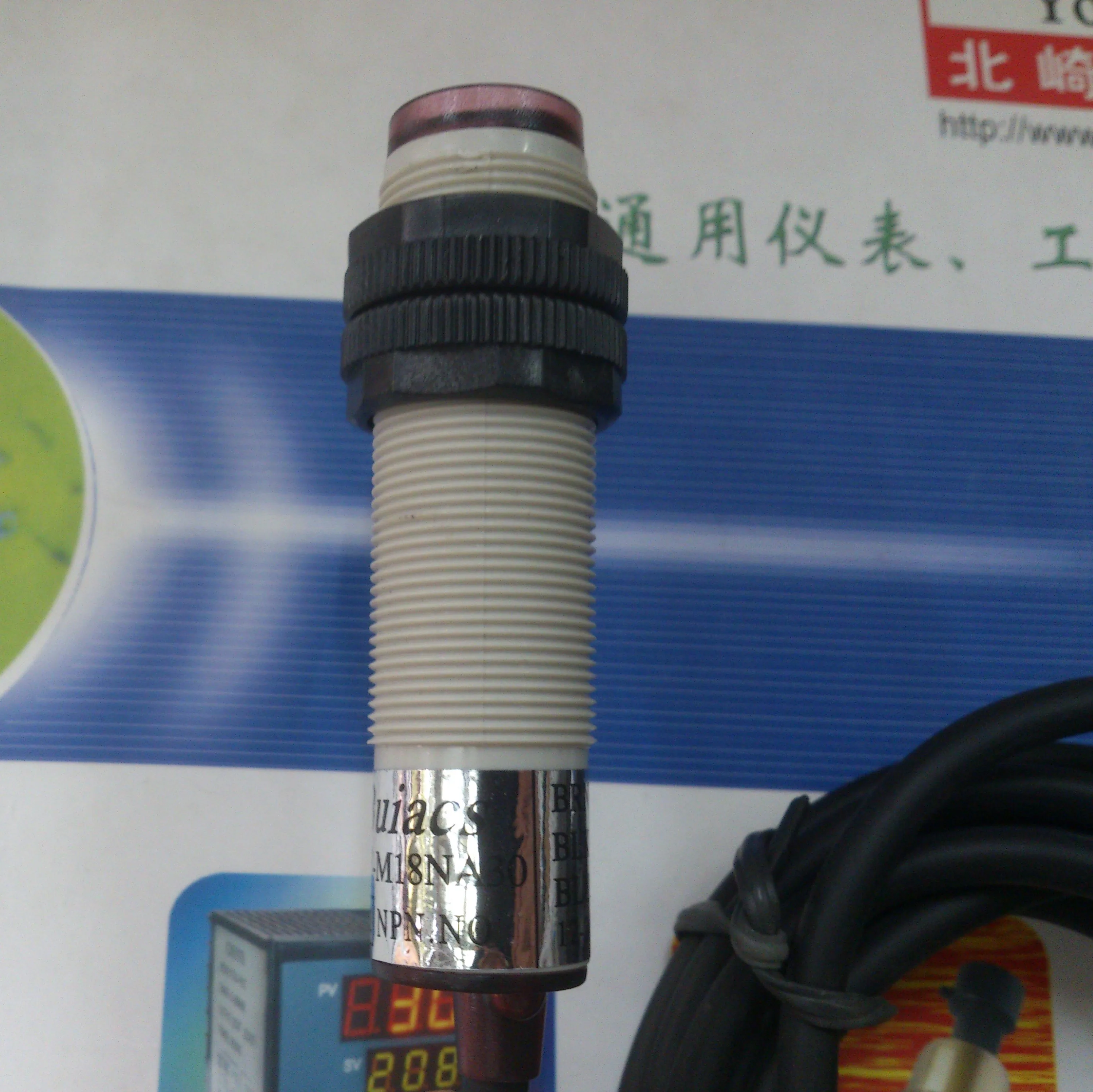 

Jianli BUIACS Diffuse Reflective Photoelectric Switch Sensor BW-M18NA30 DC NPN Normally Open