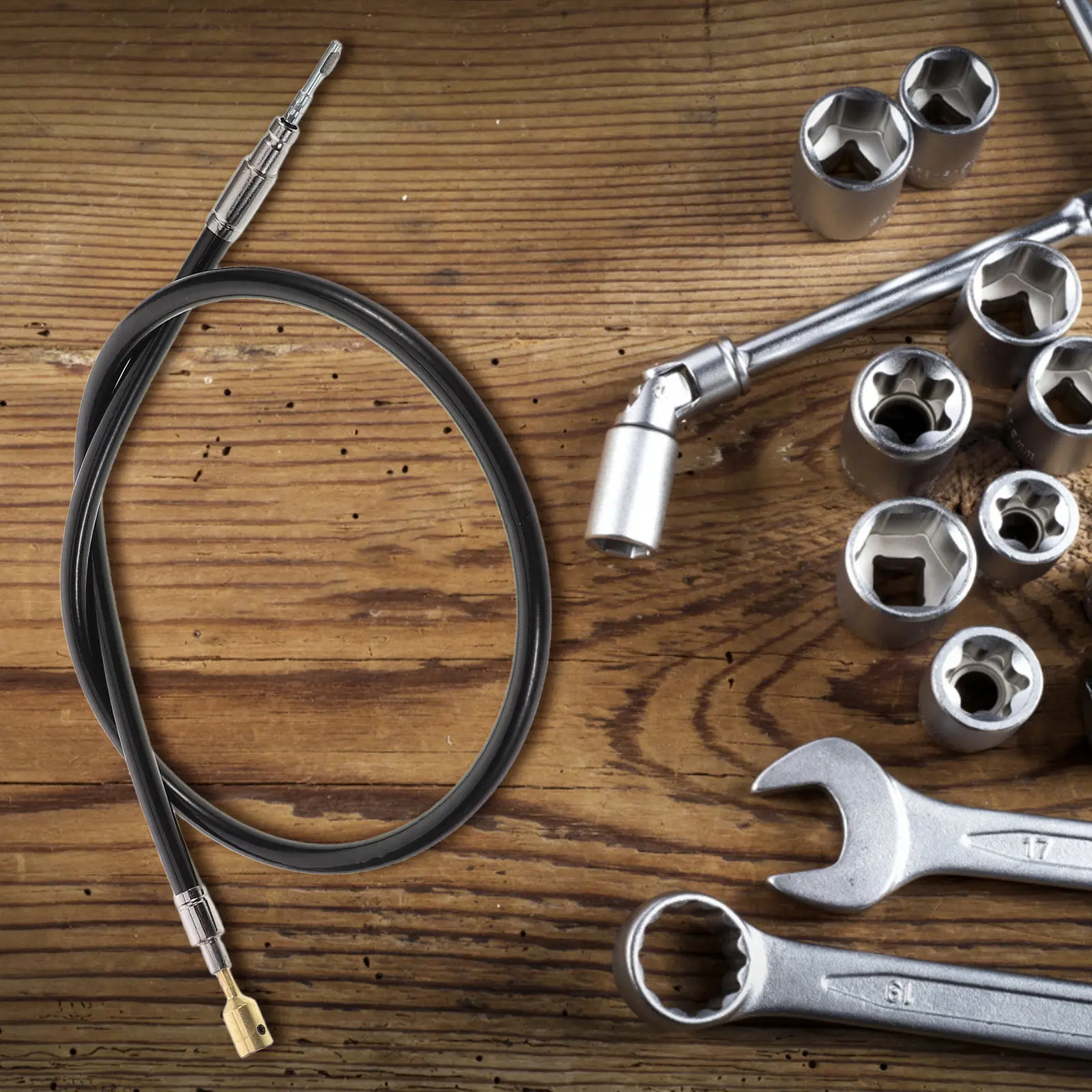 Flex Shaft Extension Universal Hanging Electric Grinder Stainless Steel Rubber Hose Precise Mill Tool Accessories for Carving