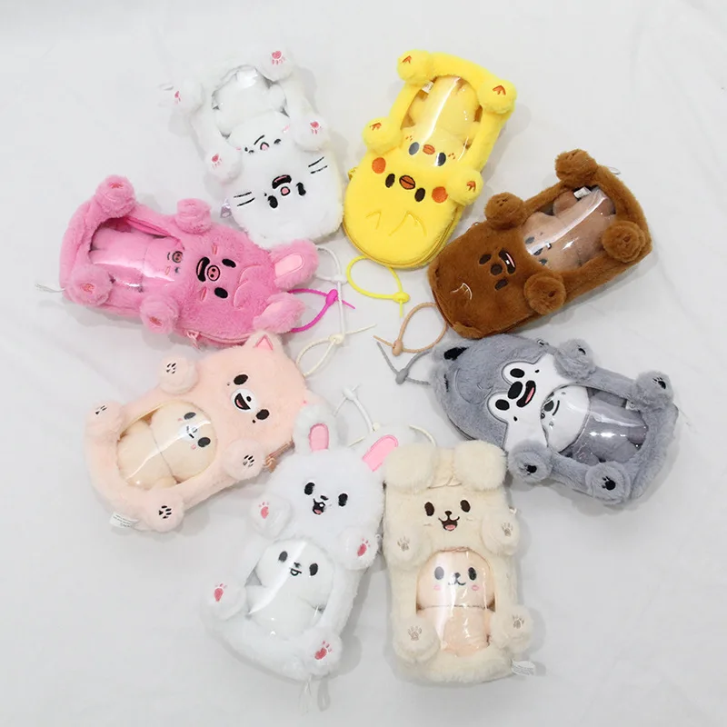 Nowy SKZOO Stray Kids Pluszowy Brelok Lalka Modny Kreatywny Wisiorek do Portfela Śliczna Pluszowa Lalka Zwierzątko Dekoracja do Zawieszenia dla Dzieci