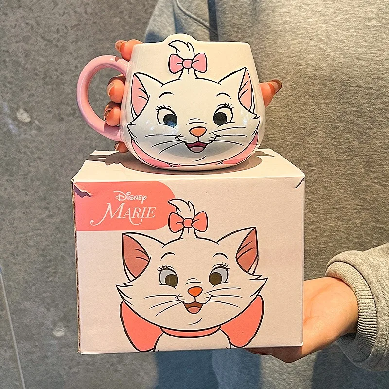 

Новая кружка Mary Cat с большим животом, офисная кофейная чашка, чашка для молока, креативная чашка для воды, подарок для мальчика и девочки с подарочной коробкой
