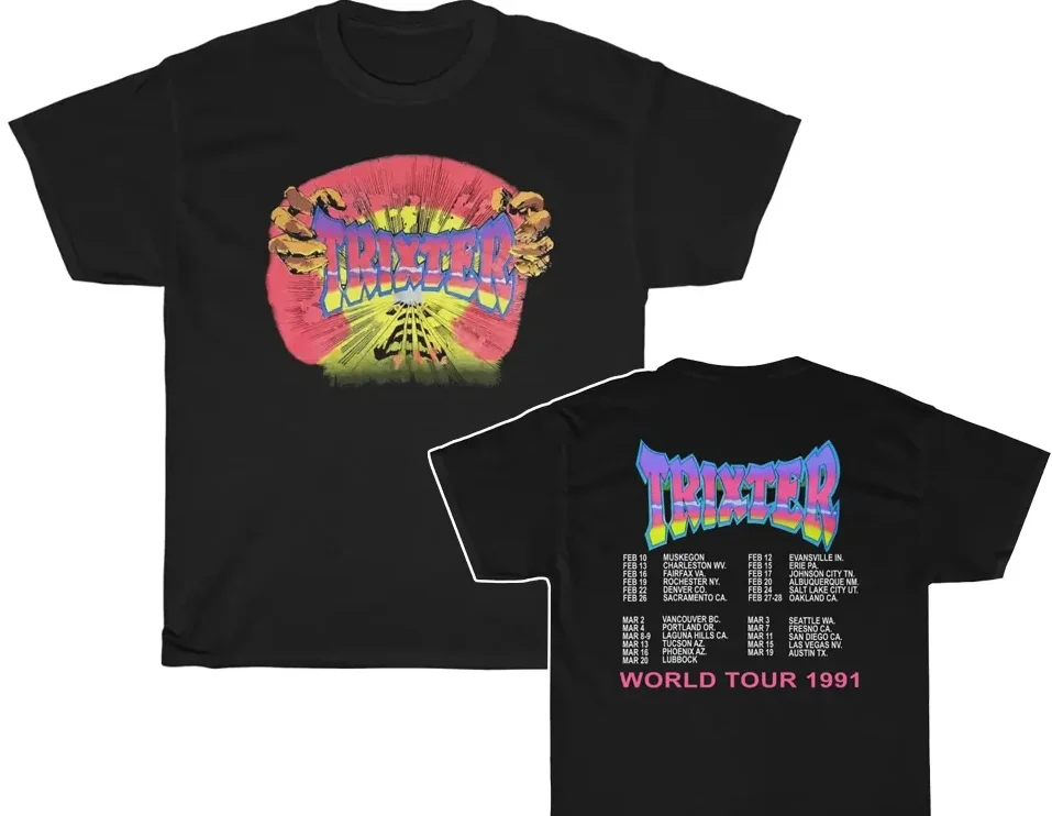 Trixterr 1991 World Tourr tshirt