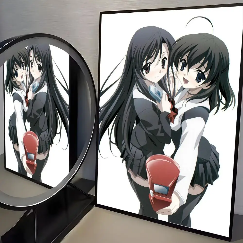 Anime School Days Poster HD, selbstklebende Wanddekoration für Zuhause, Büro, Wohnheim, Schlafzimmer und mehr, ideale Geschenkidee – Detail 6