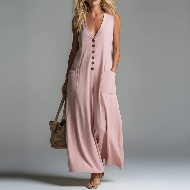 Women Summer Dresses Casual Loose Button Down French Style Dresses Spring Summer Flowy Tunic Tops