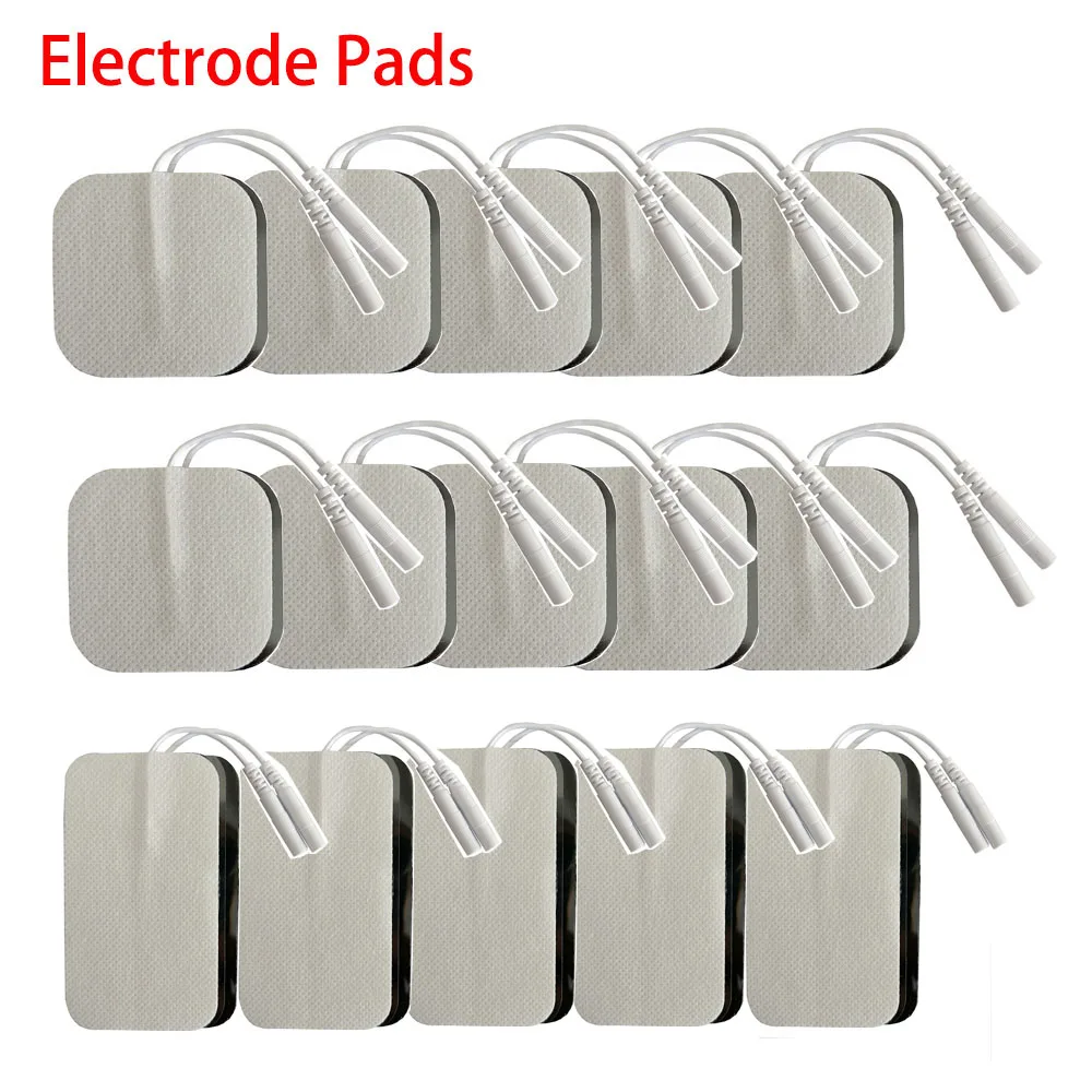 10/20/50Pcs TENS EMS Electrode Pads Massage Gel Patch Nerve Muscle Stimulator Tens Electrodes Digital Acupuncture Physiotherapy