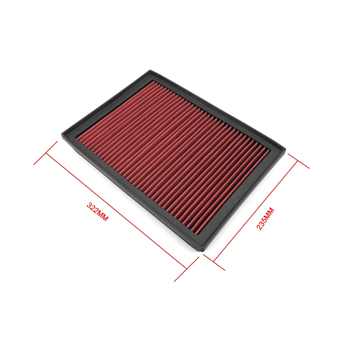 Car High Flow Air Filter Fits For Lexus GX460 4.6L V8 Toyota 4Runner FJ Land Cruiser Prado 4.0L V6 Washable Reusable