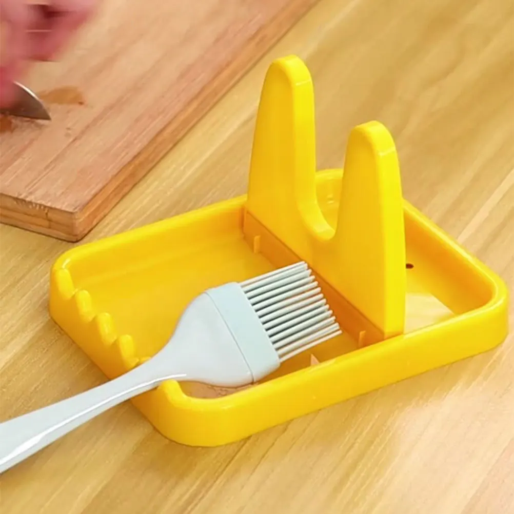 

3pcs Lid ganizer Plastic Countertop Kitchen Cutlery ganizer Spoon Rest Kitchen Storage Rack Utensil Holder Modern