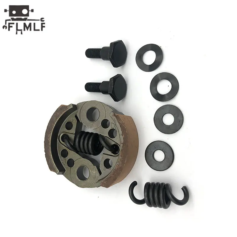 Rc Car 10000 8000 7000 6000 RPM Clutch Shoe/Spring Set of Replacement 23cc~71cc Engine for 1/5 Hpi Rofun Baja LT FG GoPed Redcat