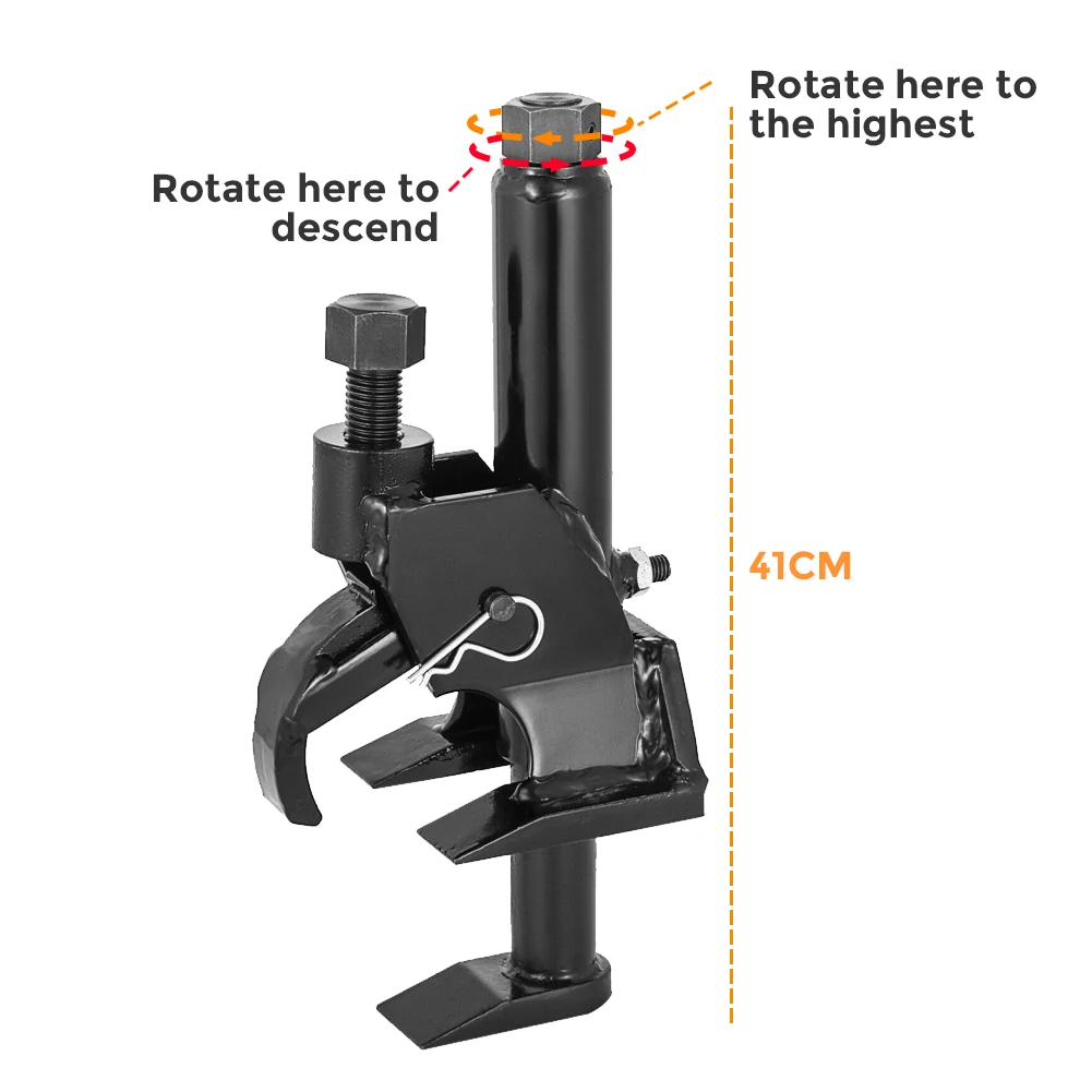 Heavy Duty Tire Repair Changer Tool Working with Wrench Fit For ATV Tyre Operation Manual Tire Bead Breaker Portable