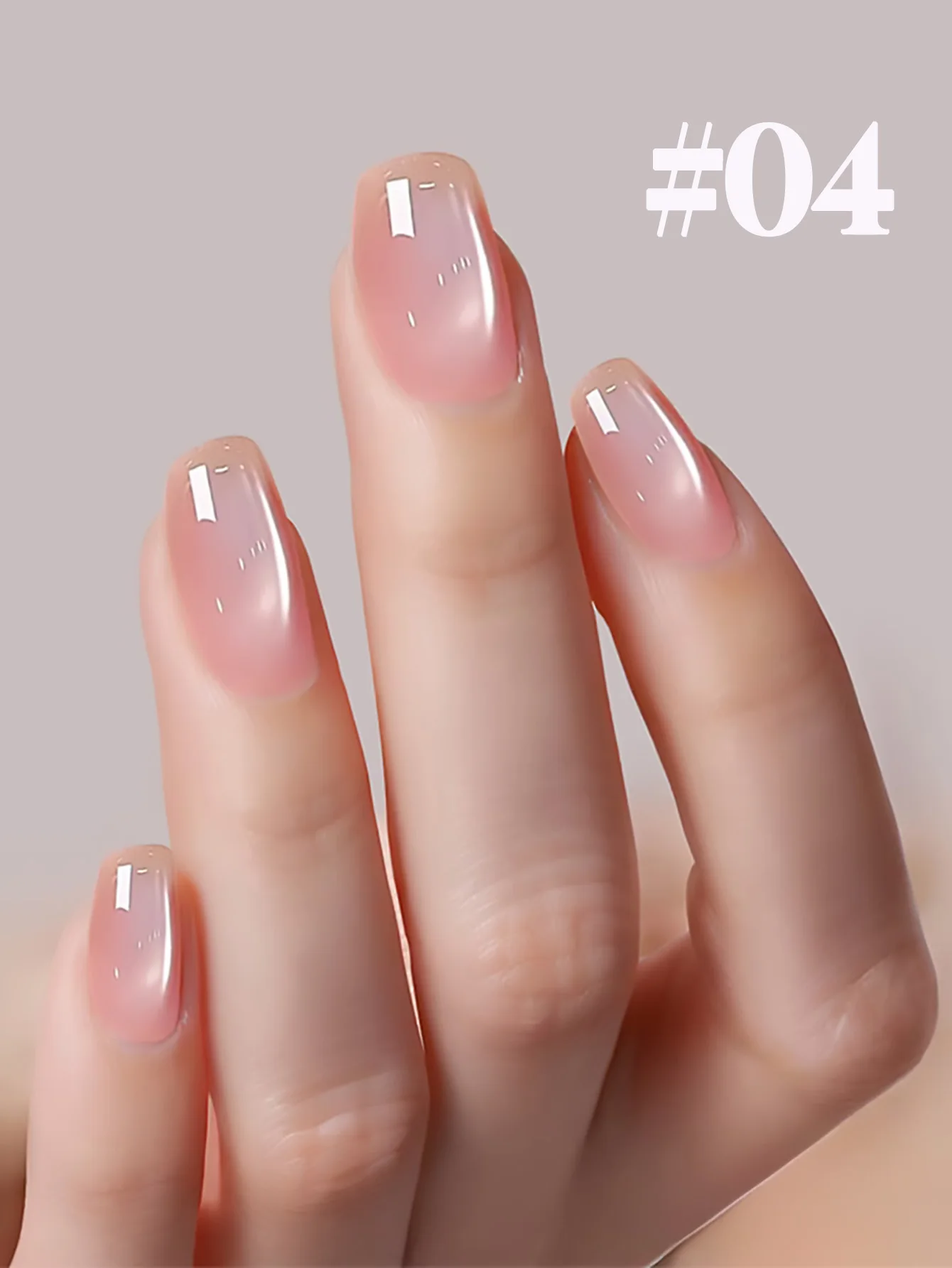 1 قطعة WS الصيف الخريف الأظافر هالوين الأظافر الجليد شفافة الأحمر الوردي الزجاج حبة القط العين هلام طلاء الأظافر الساخن بيع مسمار الفن