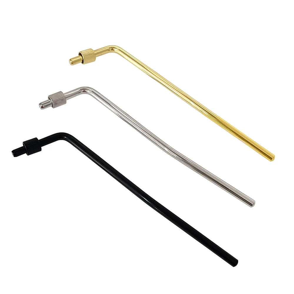 Замена ручки тремоло Whammy Bar Fr Floyd Rose Bridge с наконечниками 6 мм, черный, серебристый, золотой, 3 цвета, детали и аксессуары для гитары