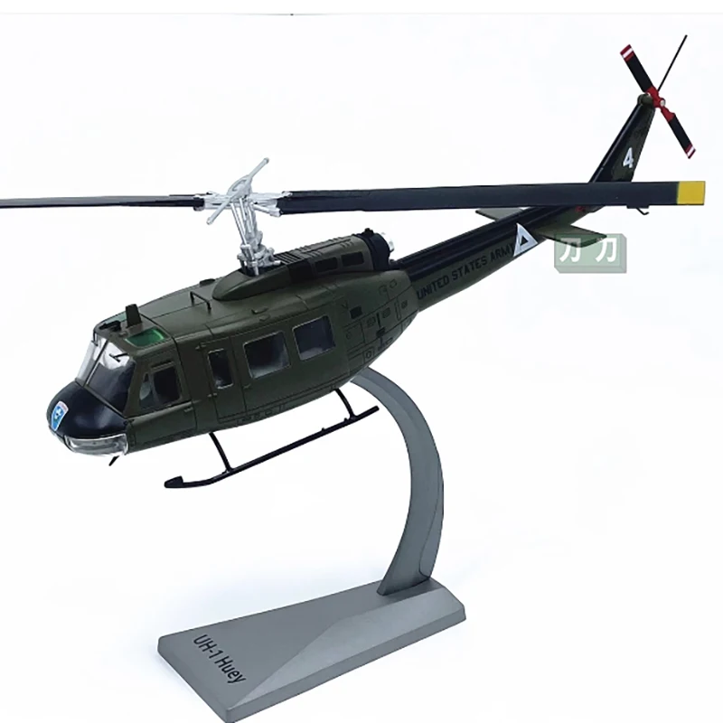 

Diecast 1:48 Scale American UH-1 helicopter Alloy Finished Aircraft Simulation Model Toy Souvenir Gifts For Adult Boy