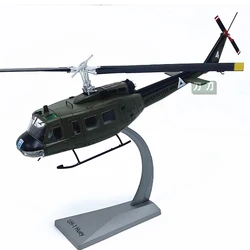 Diecast 1:48 Scale American UH-1 helicopter Alloy Finished Aircraft Simulation Model Toy Souvenir Gifts For Adult Boy