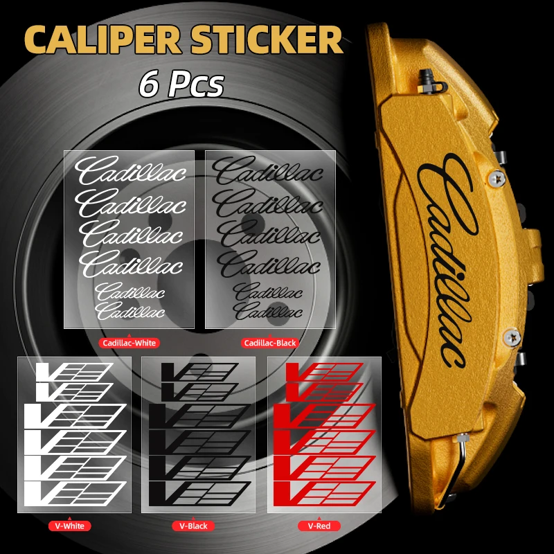 6Pcs Car Brake Cali…