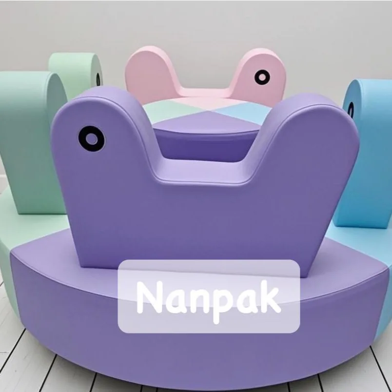 الفاخرة المنتقم الأرجواني Softplay داخلي الطفل الفينيل رغوة تسلق والانزلاق ملعب المحمولة طفل لينة اللعب والقلعة للأطفال الصغار