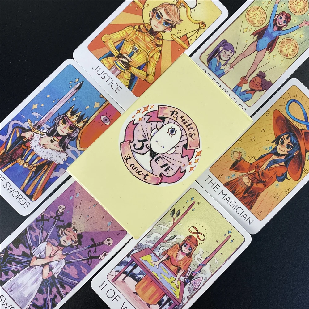 

Карточная игра Таро Britt's Third Eye для гадания вечеринки или сбора забавных игровых карт