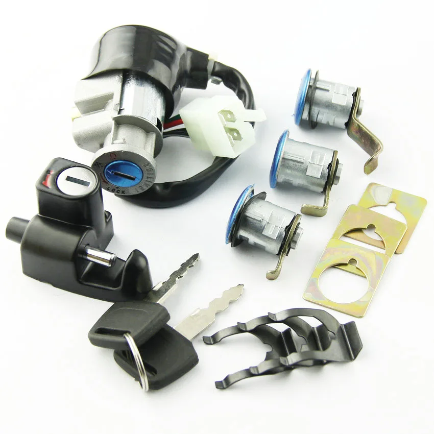 Motorrad-Schlüssel-Kraftstoffdeckel-Kit, Zündschalter für Honda CN250 Helix 1986 1987 1988 1989 1990-2007 OEM:35010-KS4-711 Zubehör – Detail 4