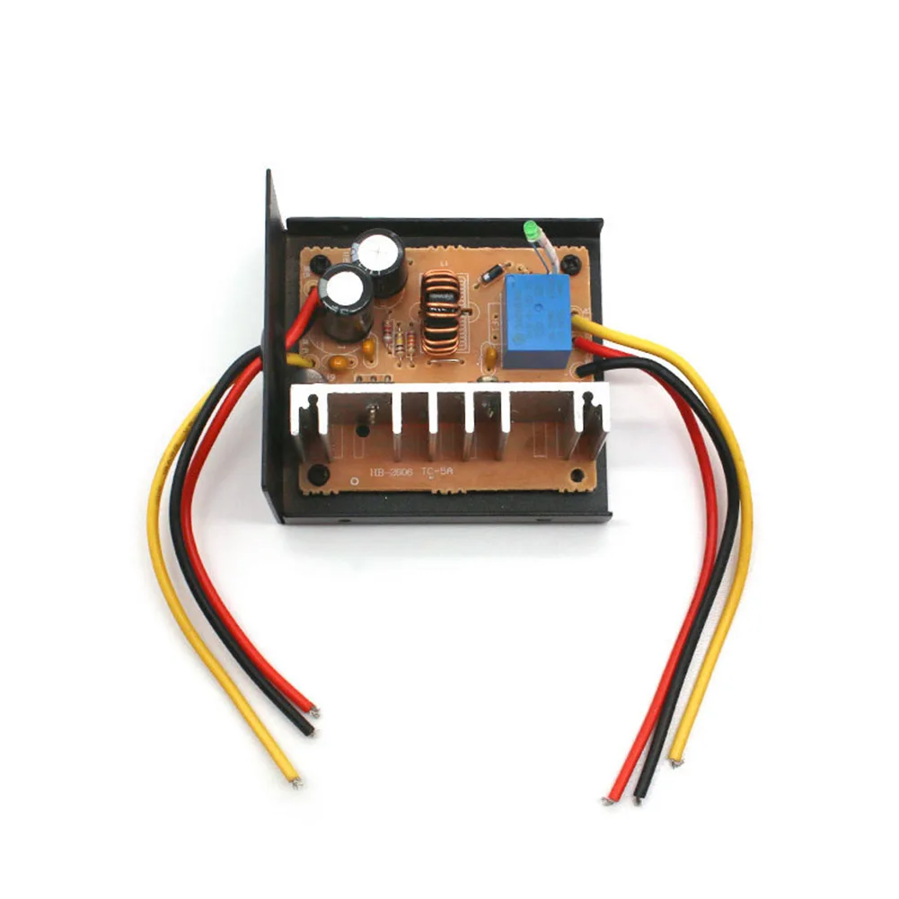 24V to 12V DC Power Converter 5A Voltage Reducer for Truck Car Bus with Over Current and Over Temperature Safety