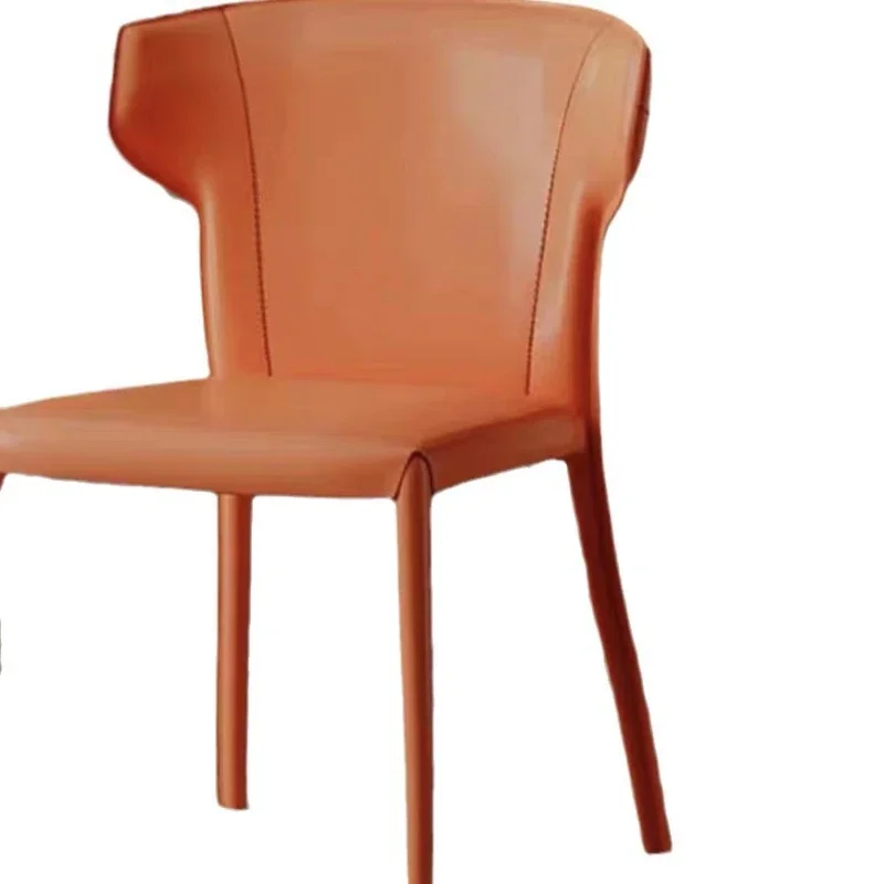 Simple back chair Nordic light luxury dining chair