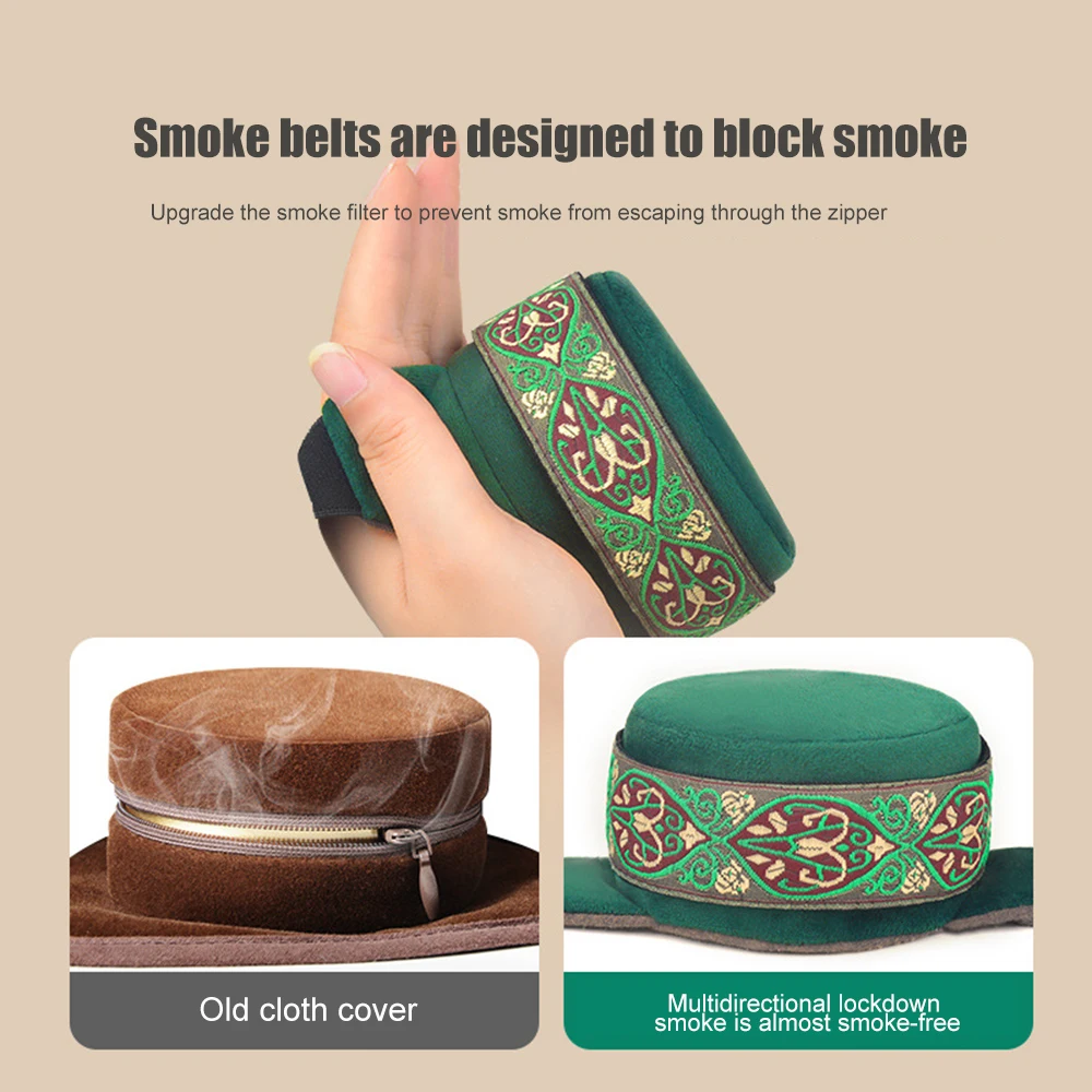 Skin-friendly Fabric Moxa Stick Heating Bag Filter Moxibustion Smoke Nature Mugwort Herbal Moxa Therapy Body Parts Warm Massage