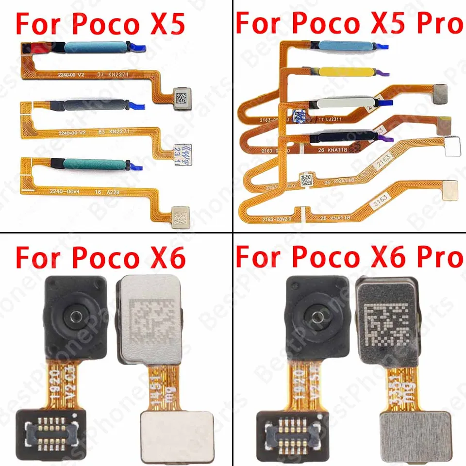 For Xiaomi Poco X5 X6 Pro PocoX5 PocoX6 Replace New Power Switch