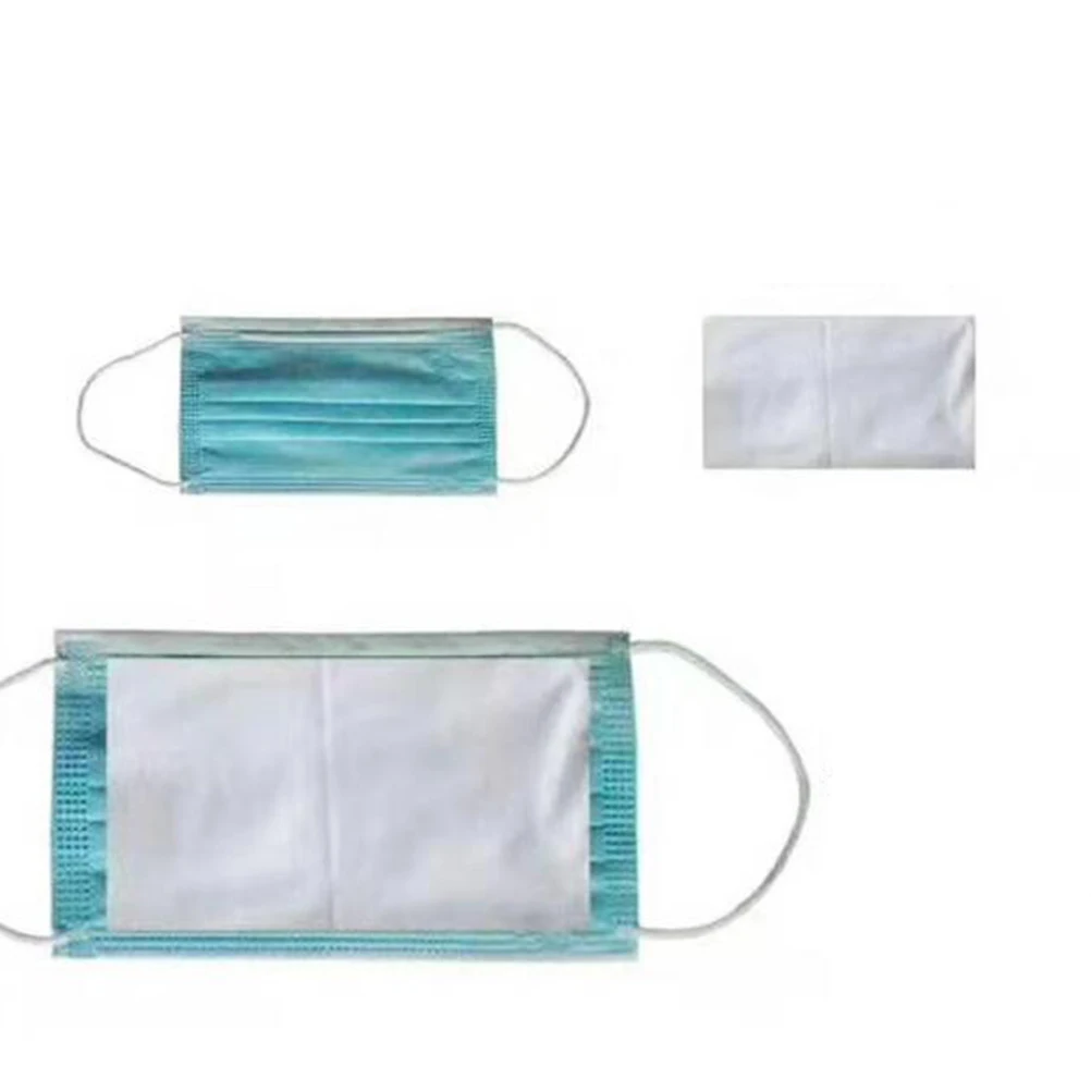 

Mask Replacement Filter Inner Pad Non-Woven Fabric Comfortable Dust Pollen Smoke Haze Protection Reusable Mask Accessories