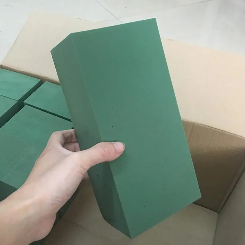 DIY الزهور رغوة الطوب الزهور الطين الأخضر بائع الزهور الستايروفوم كتل الزفاف عيد ميلاد تشكيلة زهور المواد الإمدادات