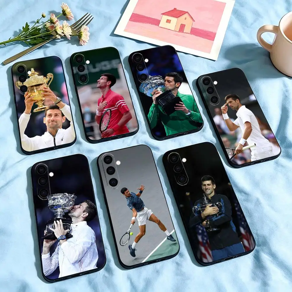 Novak Tennis Legend D-Djokovic  Phone Case For Samsung Galaxy A73,A72,A71,A70,A53,A52,A51,Others Soft Black Cover