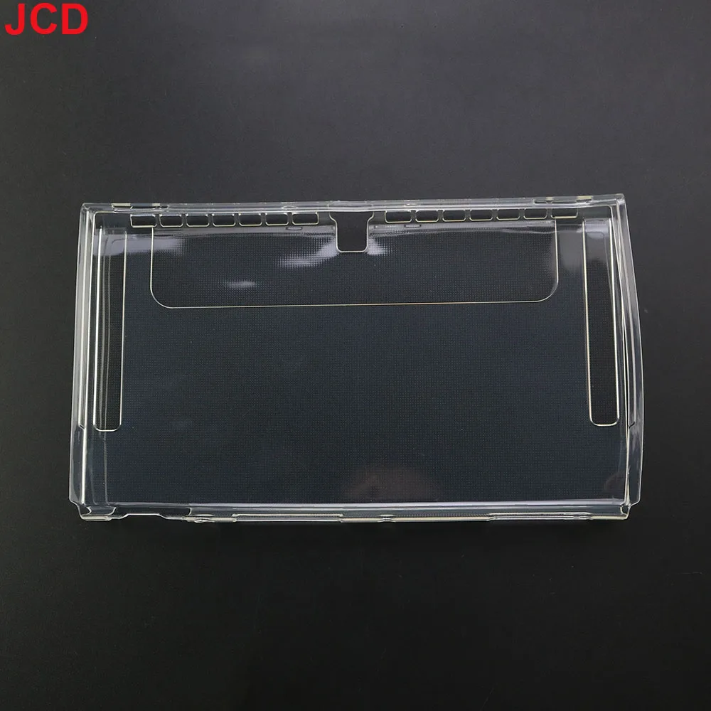 JCD 1pcs Soft TPU Transparent Shell Protective Case Cover Frame Clear Protector For Switch OLED Game Console Accessories