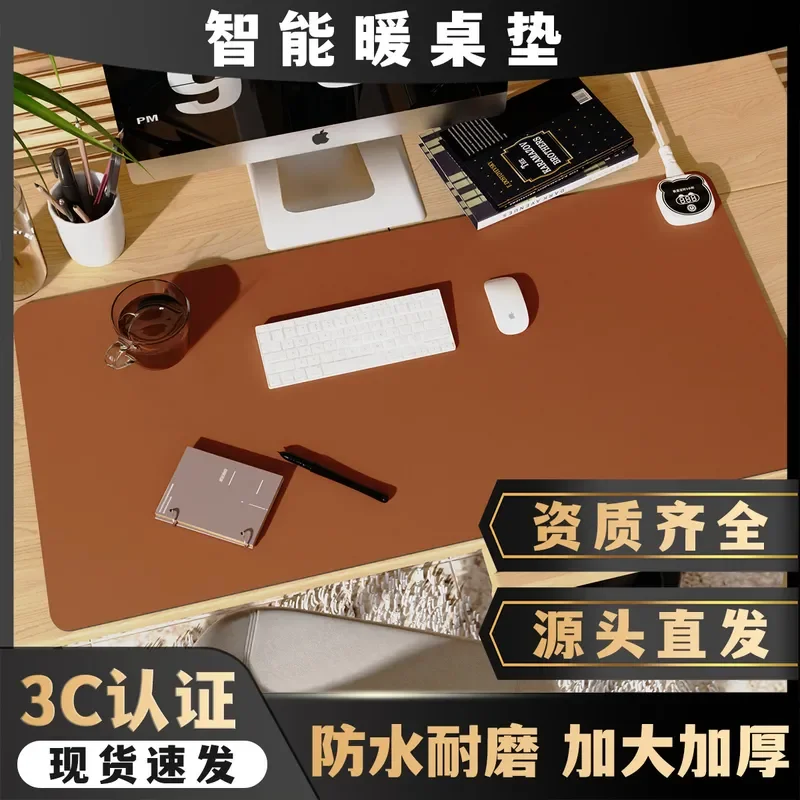 oversized heated mouse pad heated hand warmer table mat office desktop computer student writing desk desk mat
