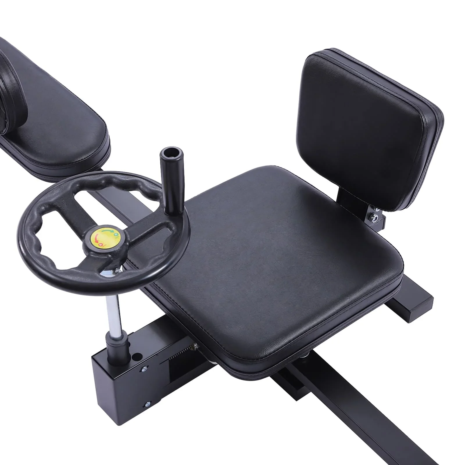 Treinador de alongamento de cavalo, treinador de alongamento de cavalo em forma de cruz horizontal máx. 200 °    Almofadas de maca de perna para proteção de articulações