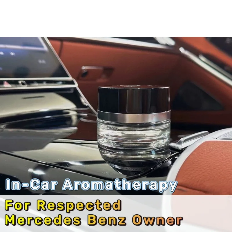 

For Mercedes-Benz In-Car Aromatherapy Refill-Premium Agarwood, Free Spirit&Floral Scents for Maybach | Luxury Fragrance Upgrade