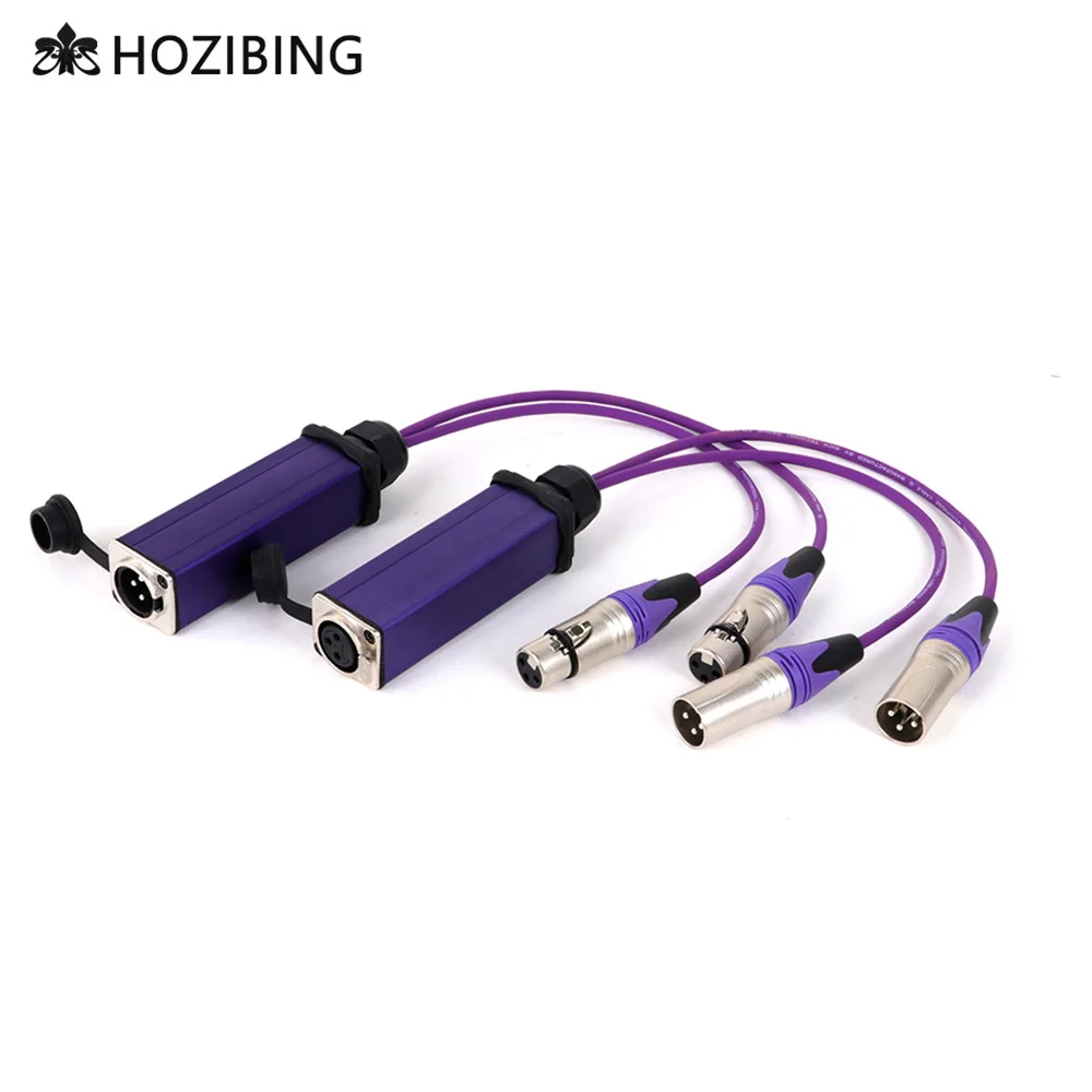 

3Pin XLR Female Panel Mount Chassis MIC Socket Coupler to Dual Male Jack Audio Extension Cable Y-Splitter Converter