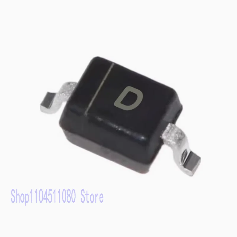 50PCS/ RB551V-30 RB551 500mA Schottky Barrier Diode 30V Chip Label D SOD323 Package