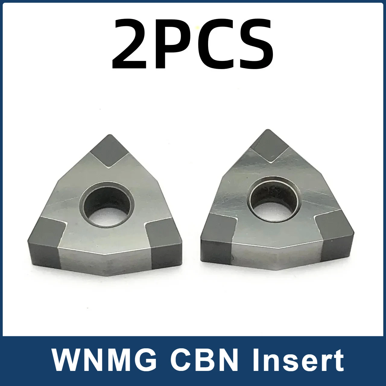 

WNMG080404 WNMG080408-6N Станок CBN используется для точения материалов высокой твердости, таких как чугун из закаленной стали, 10 шт.