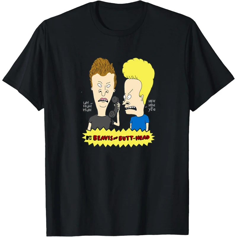 

Beavis and Butt-head Shirt Butt-head T-Shirt Beavis Tees Butt-head Anime Graphic T Shirts Women Tees Men Shirt Funny T-Shirt