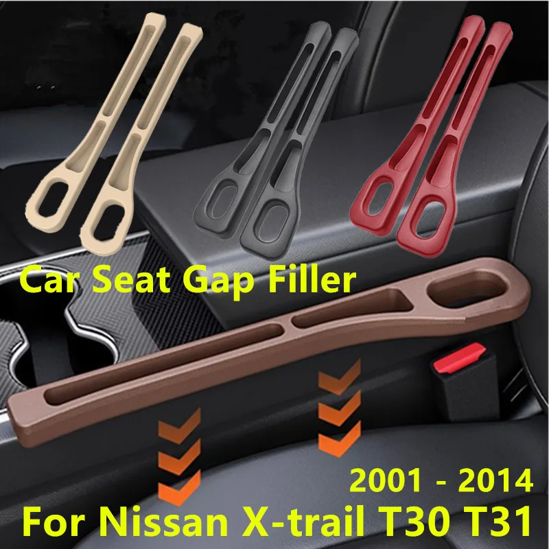 PU Car Seat Gap Leak Proof Sealing Filling Strip Seam Storage Box For Nissan X-trail T30 T31 2001 2002 2003 2004 2005 2006-2014